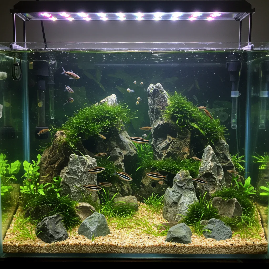 20-Gallon Freshwater Aquarium