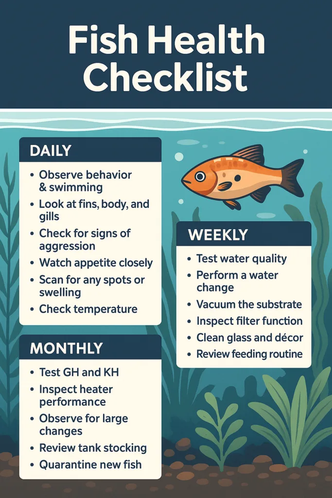 Fish Health Checklist