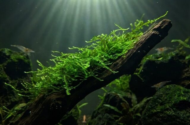 Java Moss Aquarium Plant: Carpets, Fry Cover & Trimming