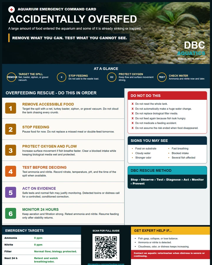Accidentally Overfed DBC Emergency Command Card preview.